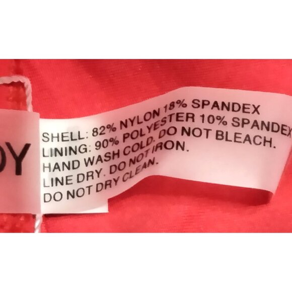 Yonique 2-Piece Swimsuit Blouson Tankini Tummy Control Polka Dot Bottom 24W - Picture 11 of 12